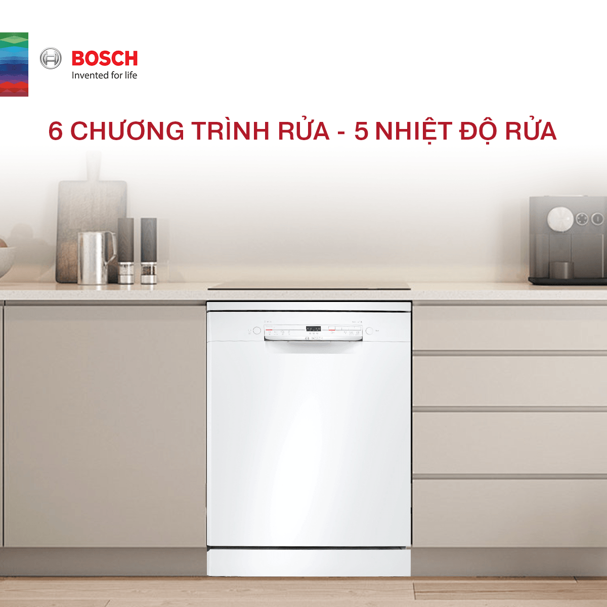 Máy rửa bát Bosch SGS2ITW11E sang trọng